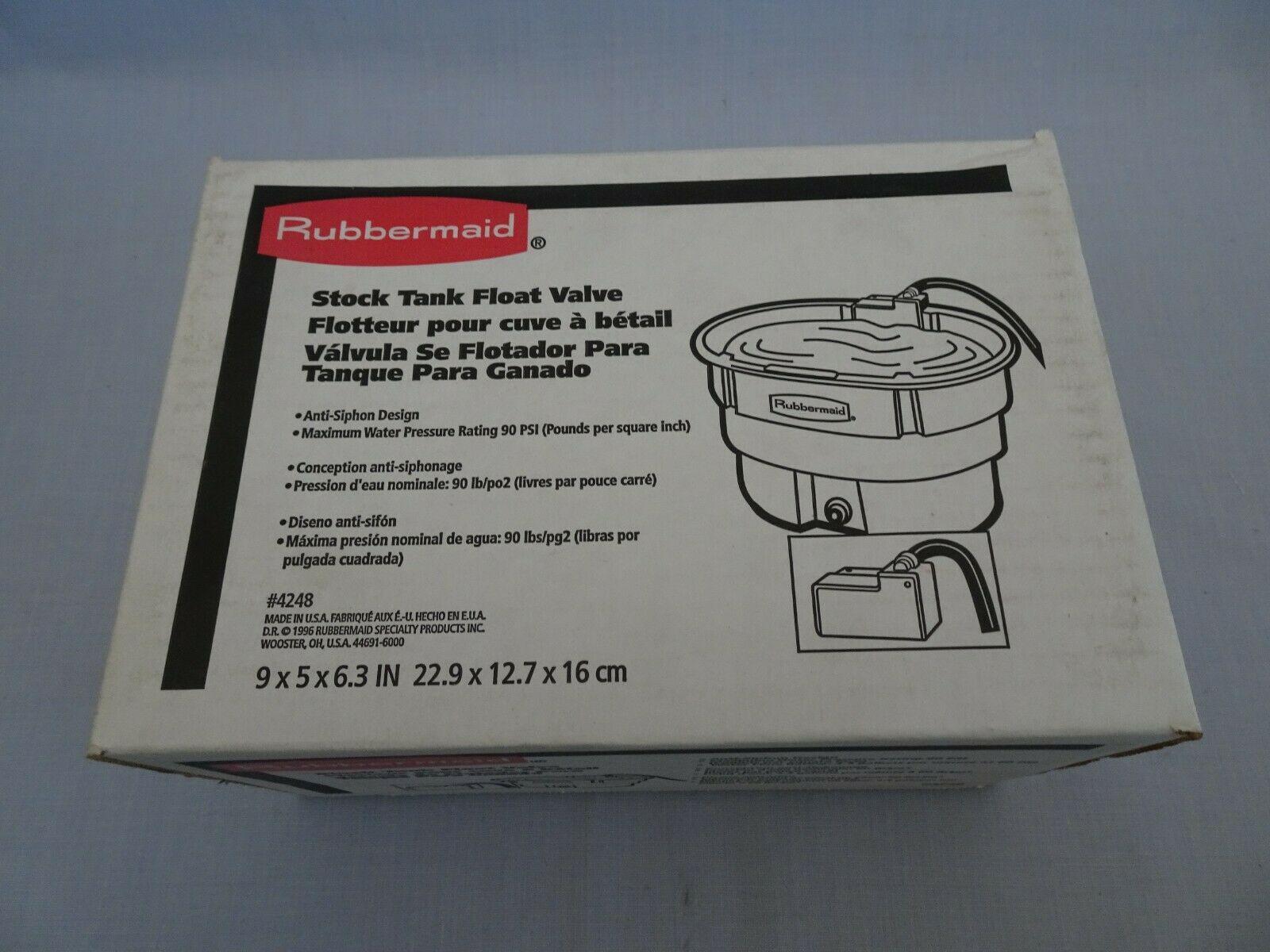 Rubbermaid Commercial Products Stock Tank Float Valve Johnston Elevator